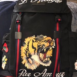 Gucci backpack black